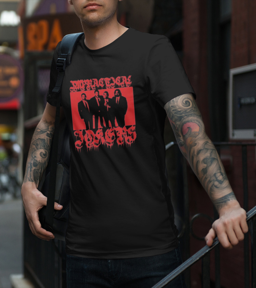 Impractical Jokers Red Silhouette Sequence T-Shirt