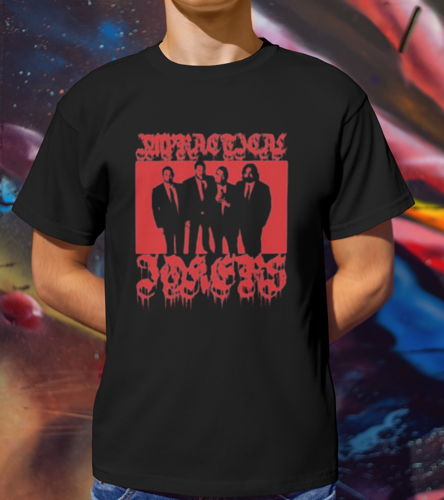 Impractical Jokers Red Silhouette Sequence T-Shirt