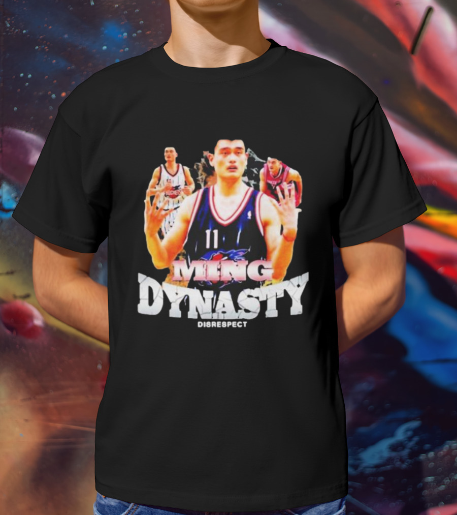 Ming Dynasty Yao Disrespect Basketball T-Shirt