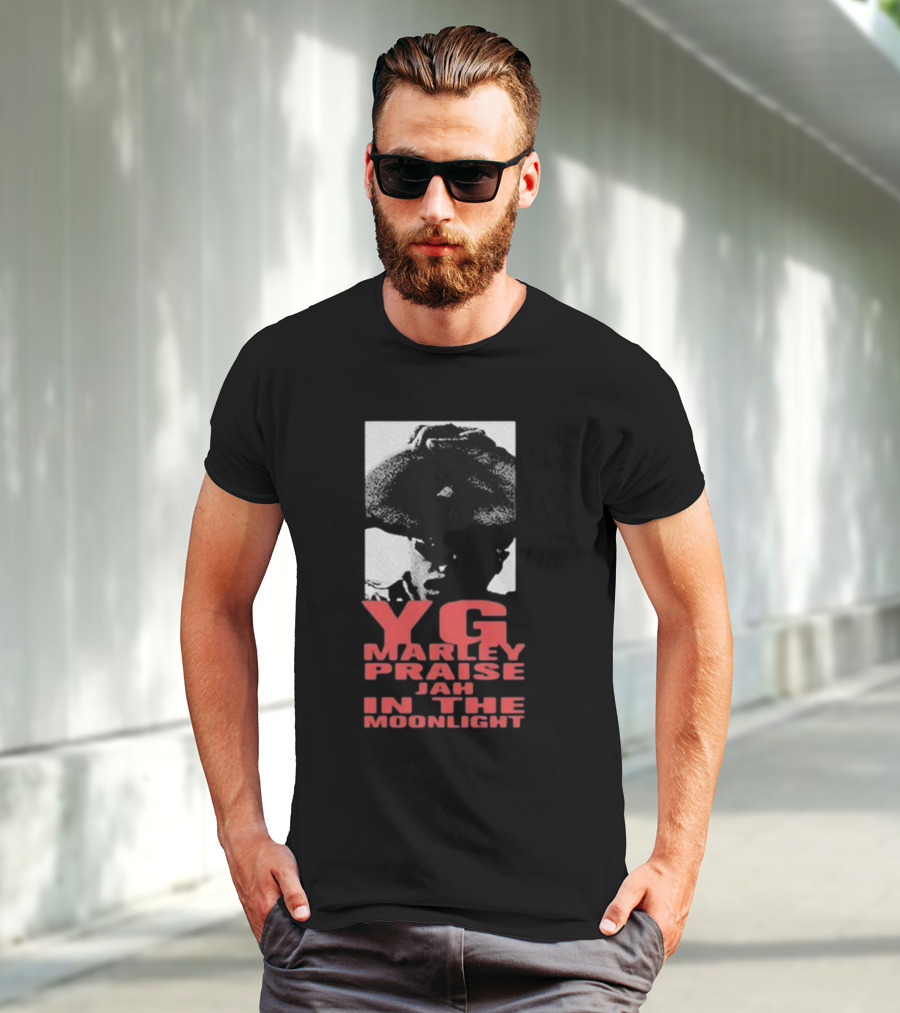 Yg Marley Praise Jah In The Moonlight T-Shirt