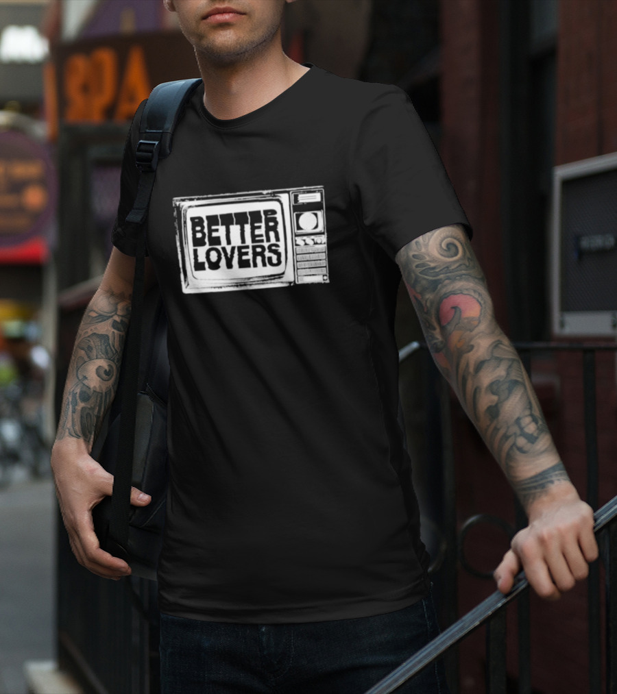Better Lovers Retro Television T-Shirt