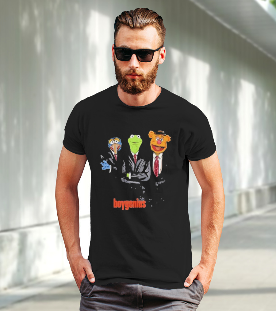 Boygenius Muppet Characters In Suits T-Shirt
