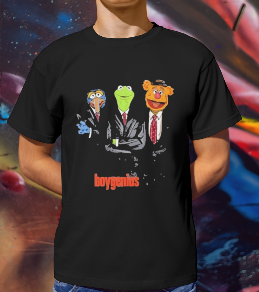 Boygenius Muppet Characters In Suits T-Shirt