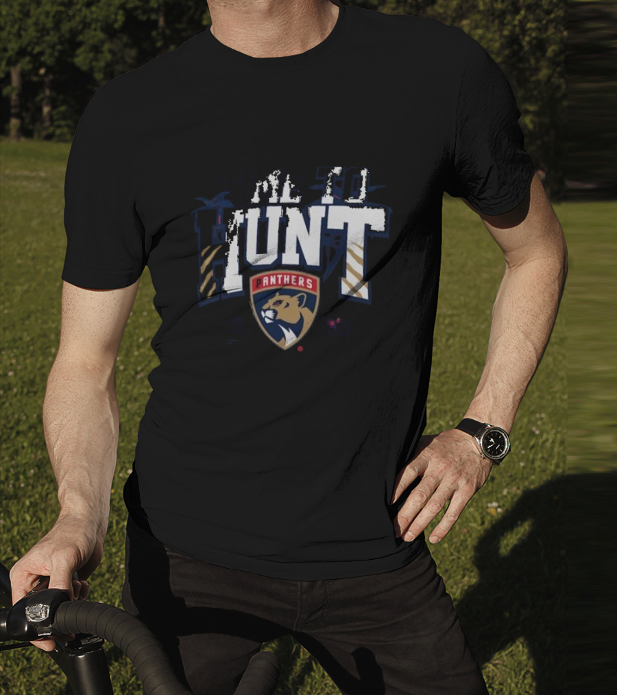 Time To Hunt Florida Panthers 1993 Fanatics Branded T-Shirt