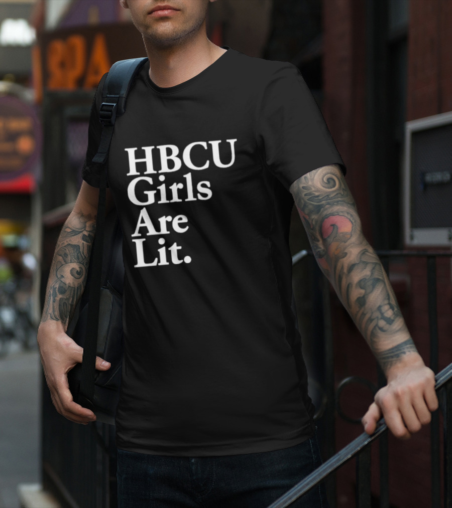 HBCU Girls Are Lit Empowerment T-Shirt
