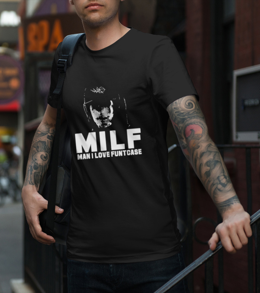 MILF Man I Love Funtcase DJ Mask T-Shirt