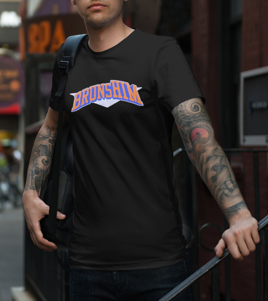New York Knicks Jalen Brunson BrunsHim Basketball T-Shirt