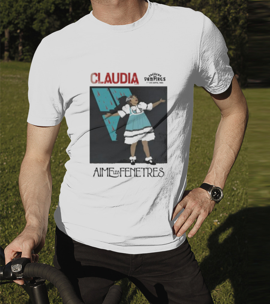 CLAUDIA Aime Les Fenêtres Chroniques Des Vampires T-Shirt