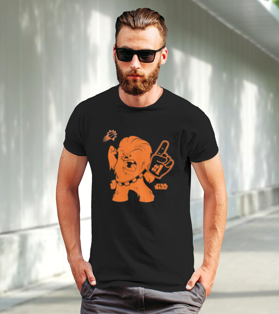 Phoenix Suns Star Wars Chewie Number One Fan T-Shirt