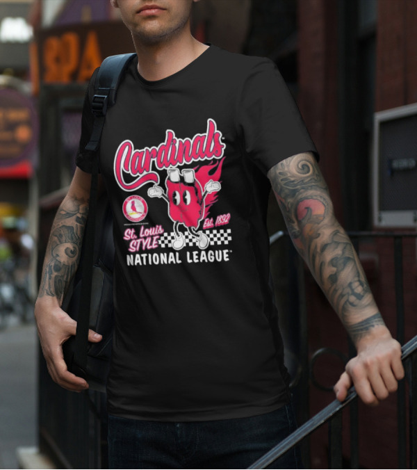 Cardinals St. Louis Style National League Est. 1892 T-Shirt