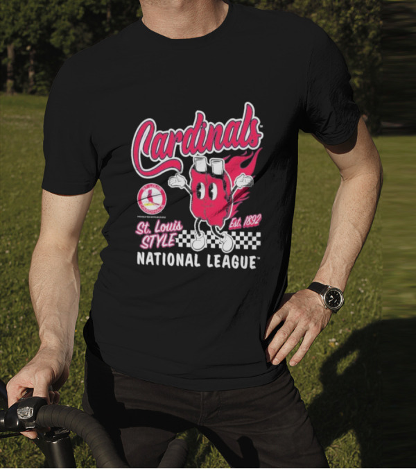 Cardinals St. Louis Style National League Est. 1892 T-Shirt