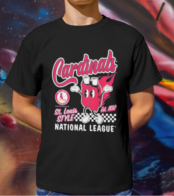 Cardinals St. Louis Style National League Est. 1892 T-Shirt