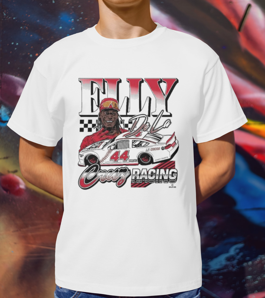 Elly De La Cruz Racing Car 44 Racing T-Shirt