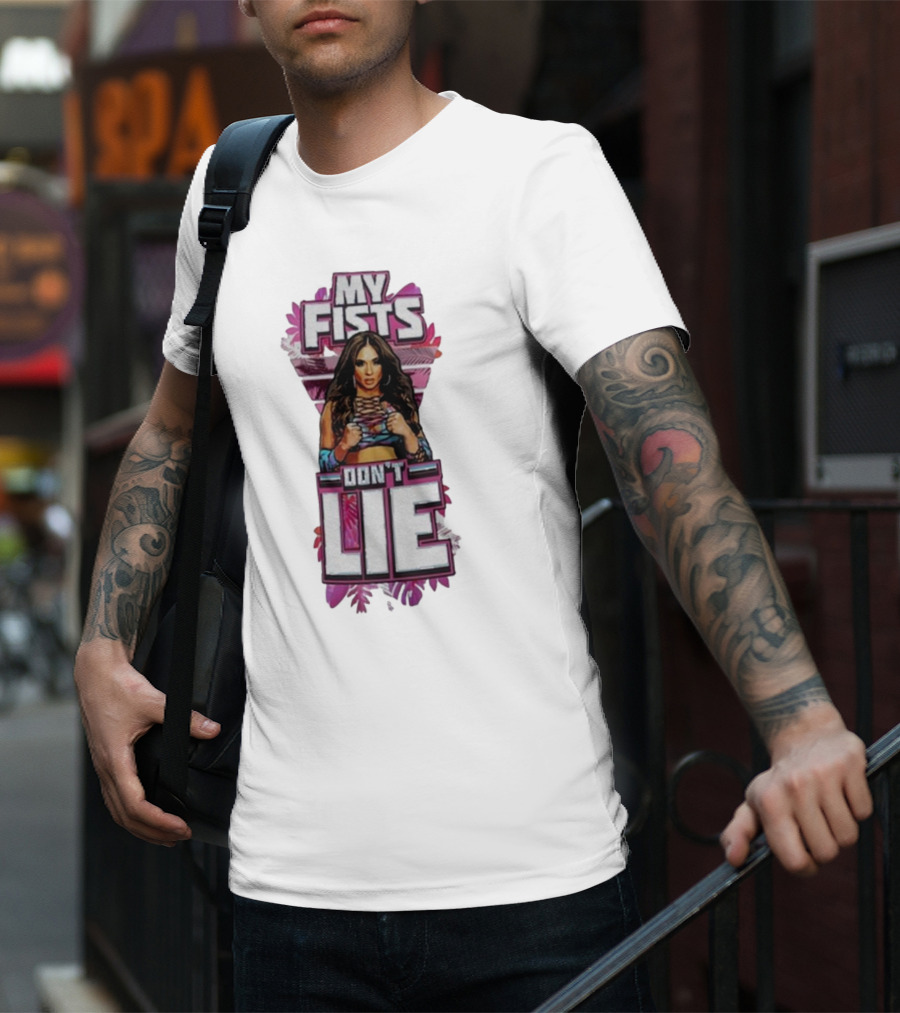 MY FISTS DON'T LIE Boxing Champion T-Shirt
