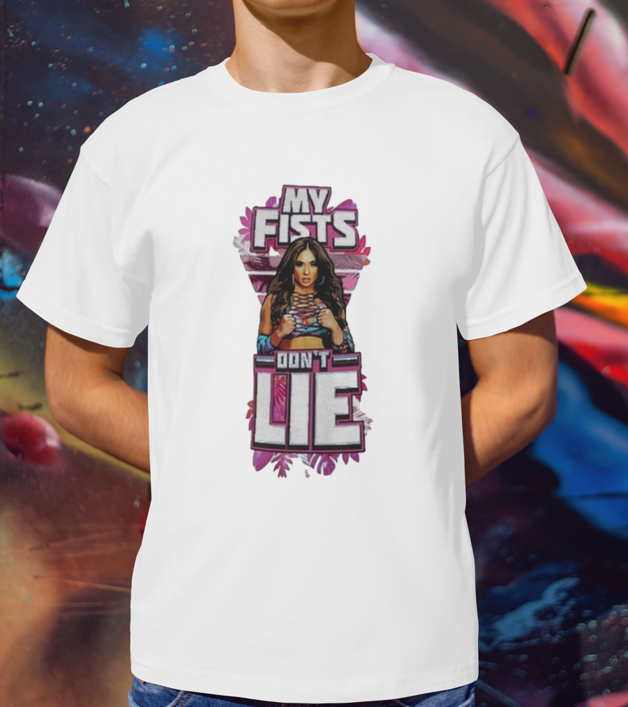MY FISTS DON'T LIE Boxing Champion T-Shirt