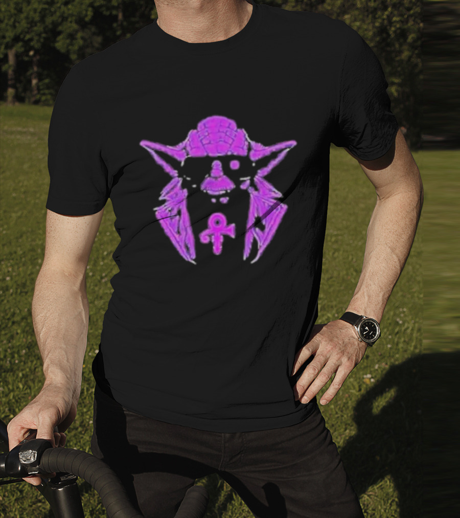 Yoda Purple Symbol Fusion T-Shirt