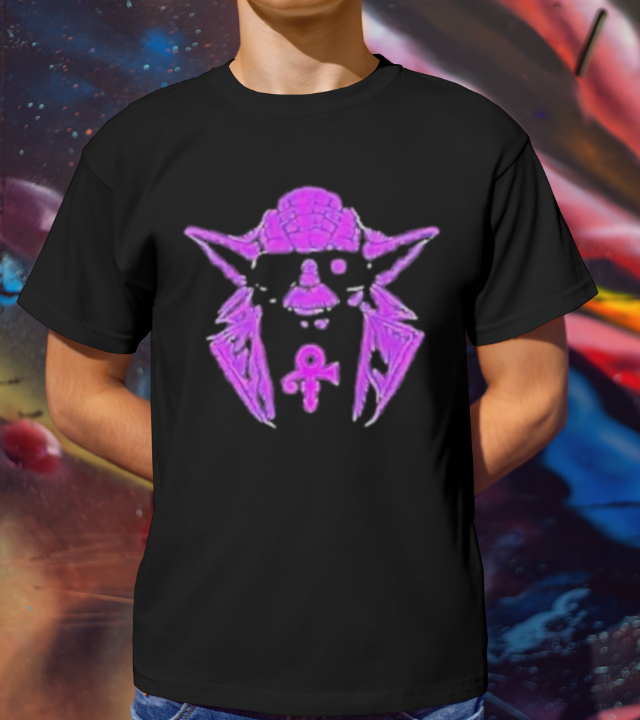 Yoda Purple Symbol Fusion T-Shirt