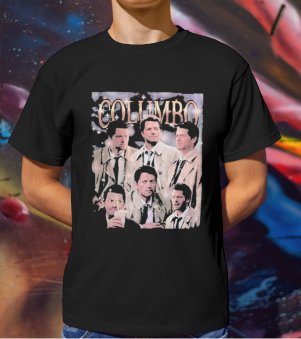 Columbo Misha Collins Detective T-Shirt