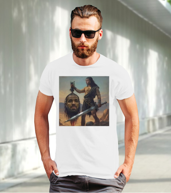 Hermainem Kendrick Holding Drake’s Head In Epic Scene T-Shirt