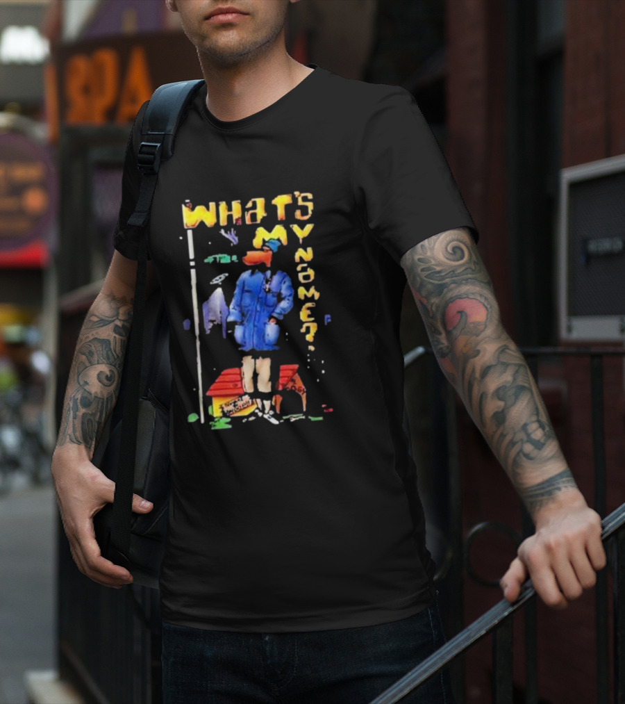What's My Name Snoop Doggy Dogg Animated 90s T-Shirt