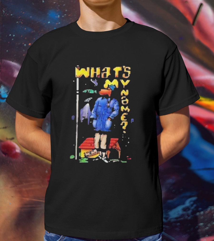What's My Name Snoop Doggy Dogg Animated 90s T-Shirt