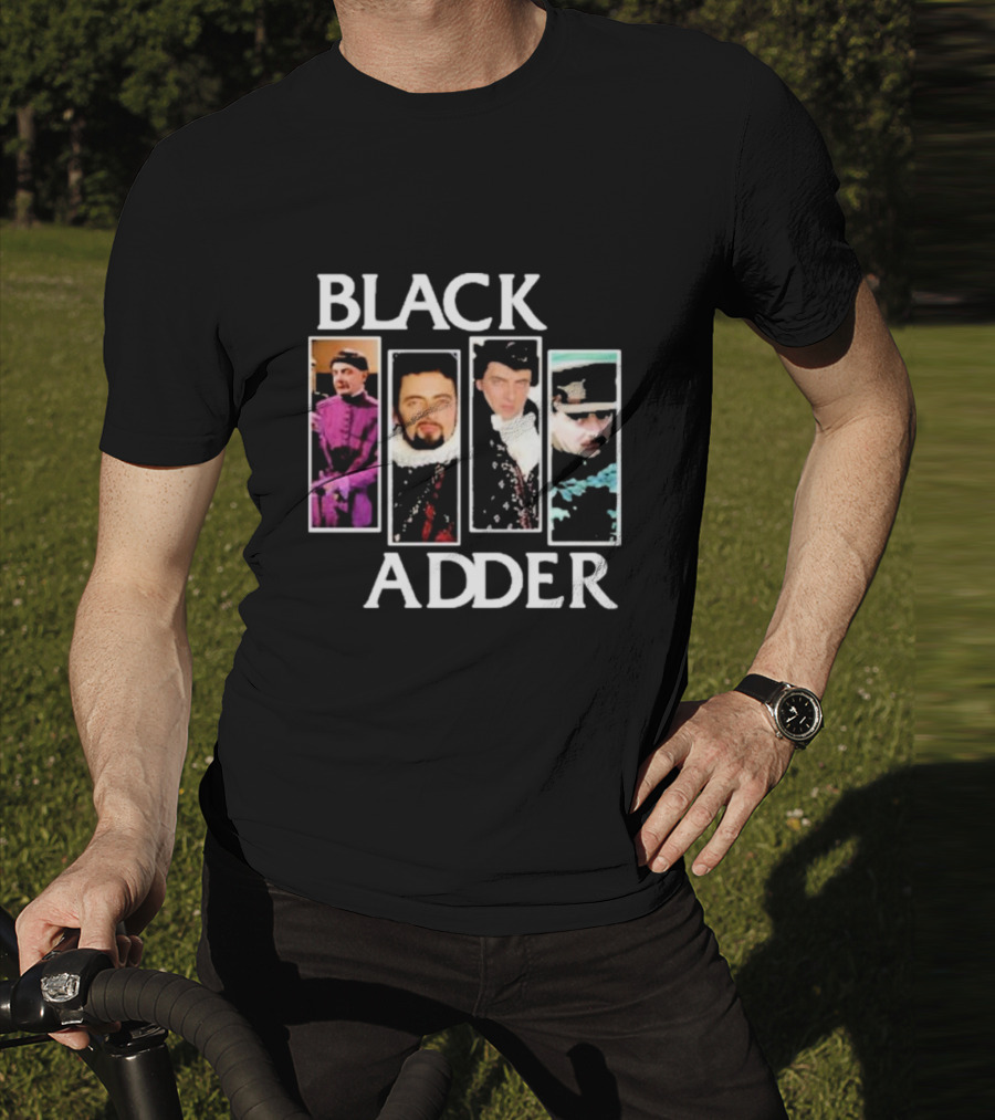 Black Adder Images Rowan Atkinson T-Shirt