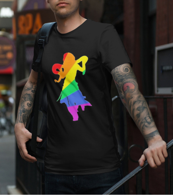 Abeardedhero Just Listen Rainbow T-Shirt