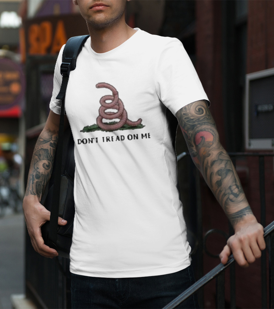 Jacob Wolki Don’t Tread On Me Wolki Farm Earthworm T-Shirt