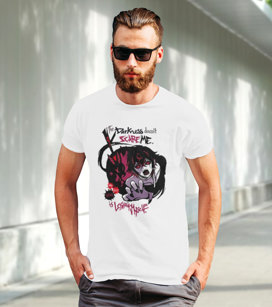 Darkness Doesn't Scare Me Fear Is Losing Myself Akainu Manga T-Shirt