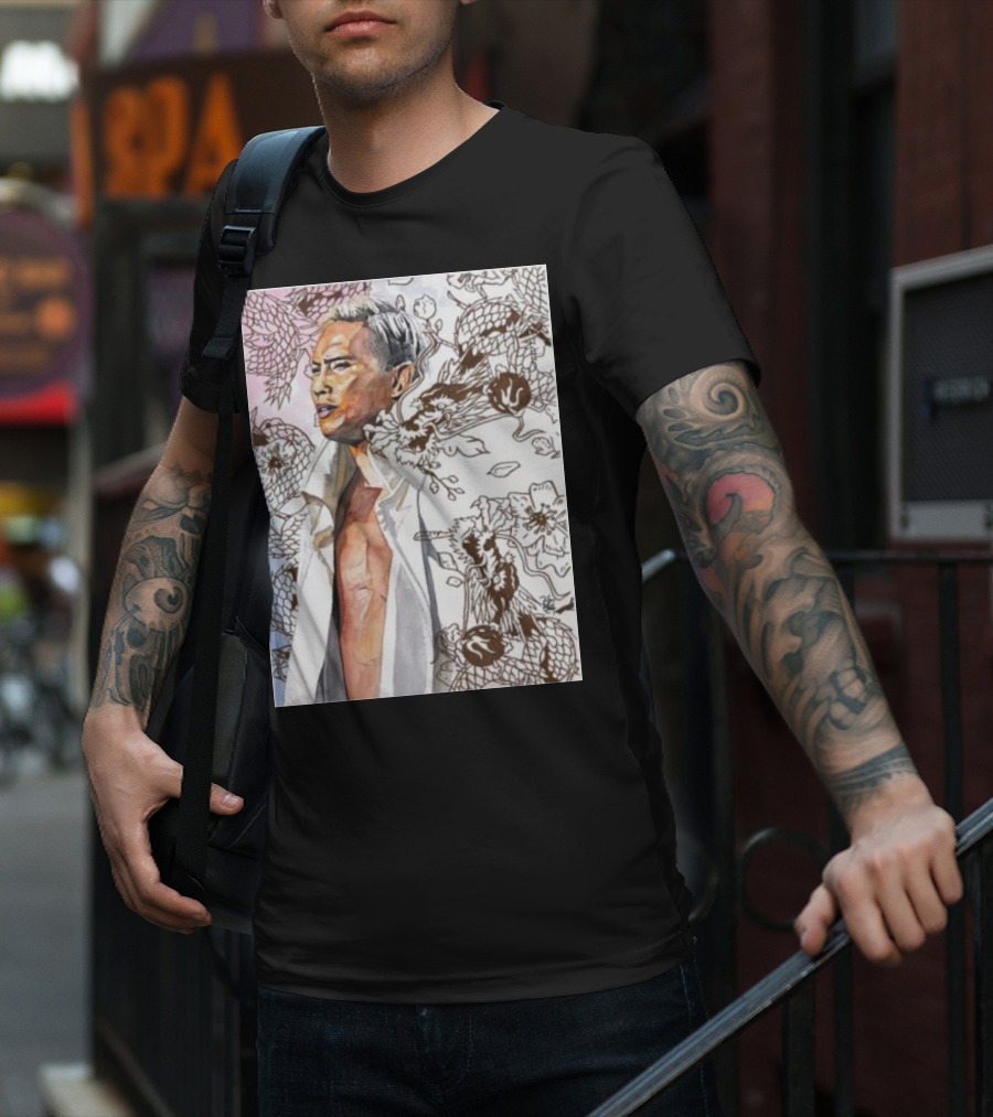 Kazuchika Okada Rob Schamberger Dragon T-Shirt