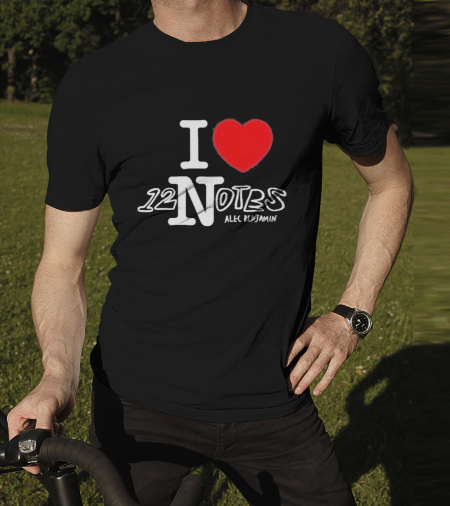 I Love 12 Notes Alec Benjamin T-Shirt