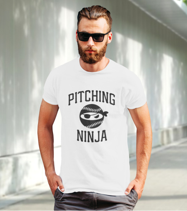 PITCHING NINJA JOLLY ROGER EDITION T-Shirt