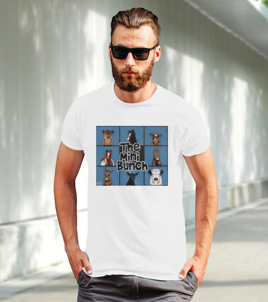 The Mini Bunch Nine Cartoon Animal Portraits T-Shirt