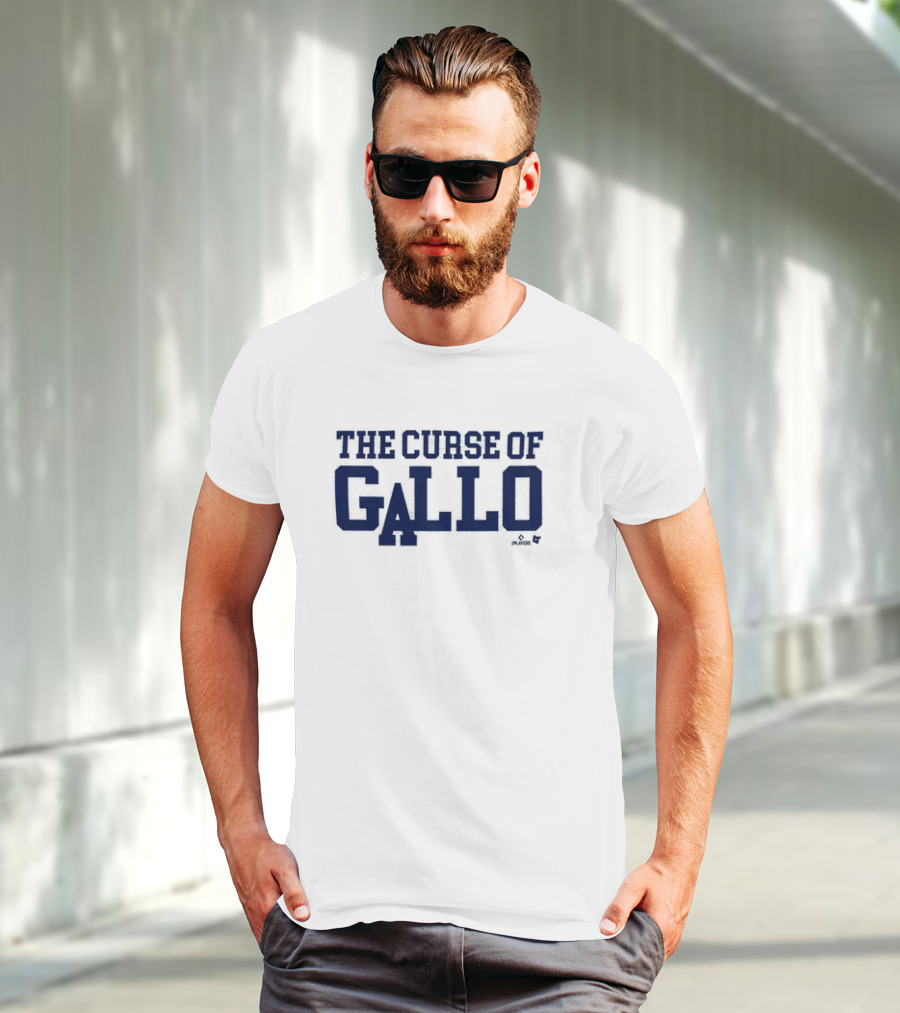The Curse Of Gallo Joey Gallo Los Angeles Dodgers T-Shirt