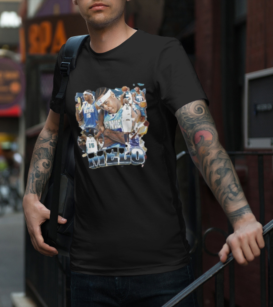 Melo Denver Rap Basketball Legend T-Shirt
