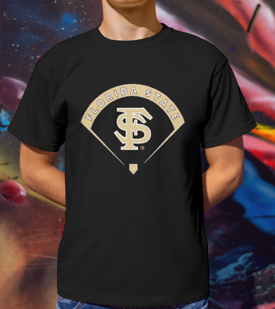 Florida State Softball Diamond Logo Garnet T-Shirt