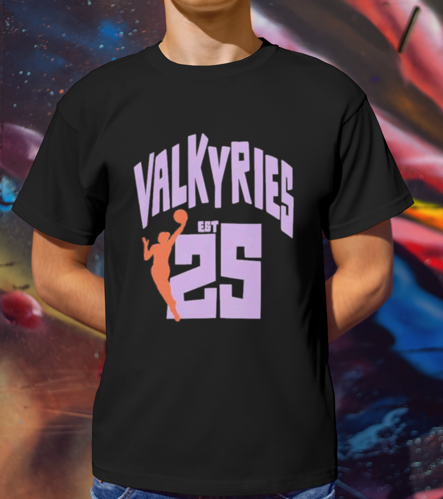 Golden State Valkyries EST 25 Basketball Playa Society T-Shirt
