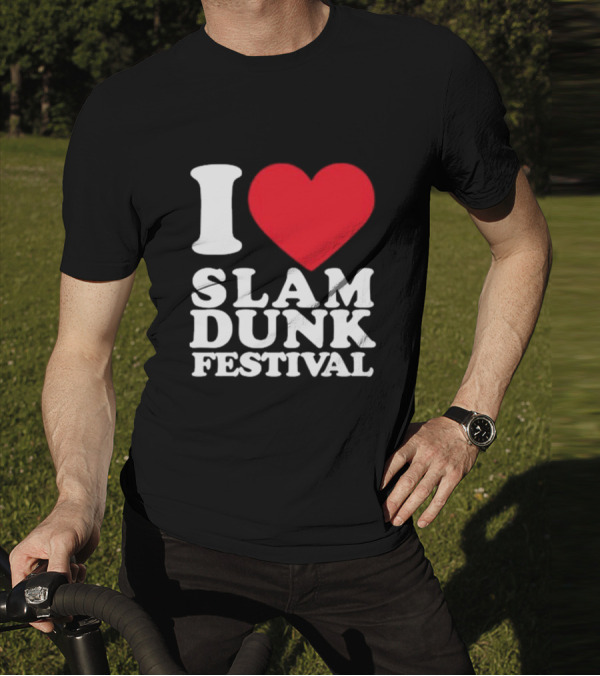 I Heart Slam Dunk Festival T-Shirt