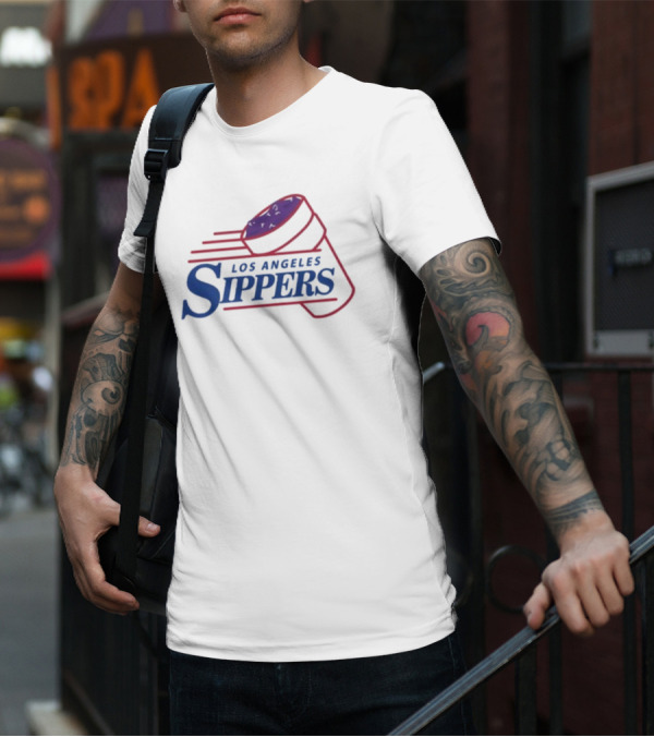 Los Angeles Sippers Drink Cup T-Shirt