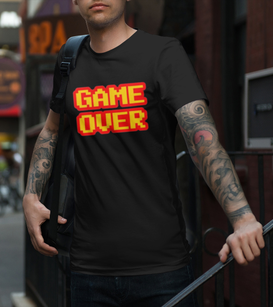 Rock The Culture Get Your Very Own Game Over Gaming T-Shirt