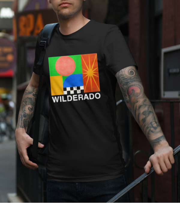 Wilderado Merch Talker Colorful Geometric Abstract T-Shirt