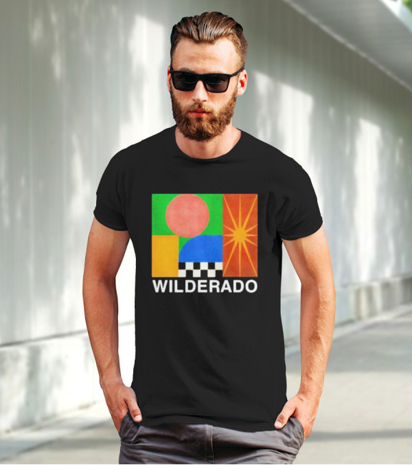 Wilderado Merch Talker Colorful Geometric Abstract T-Shirt