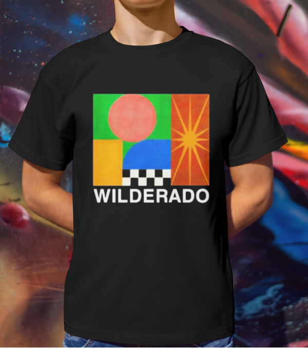 Wilderado Merch Talker Colorful Geometric Abstract T-Shirt