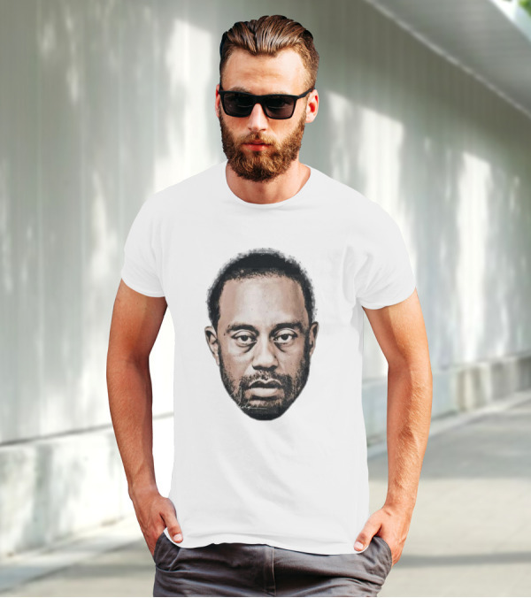 Tiger Woods Face Shot T-Shirt