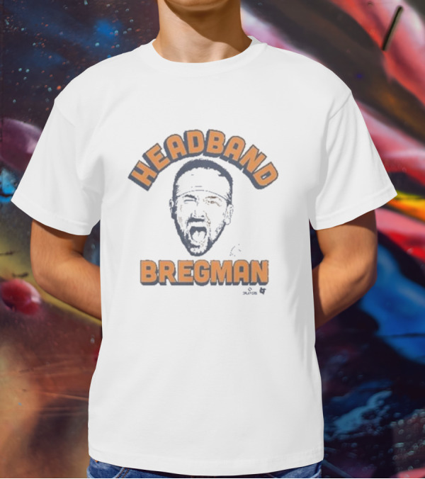 Headband Bregman Playoffs Fan Gear T-Shirt