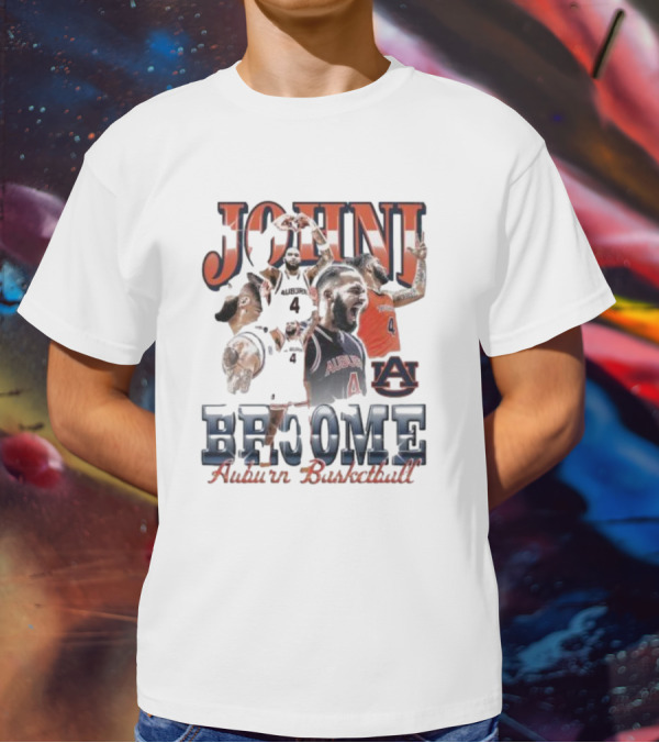 Johni Broome Auburn Basketball Auburn Tigers T-Shirt