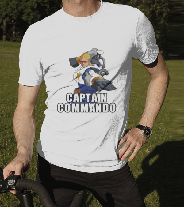 Captain Commando Vintage Character T-Shirt