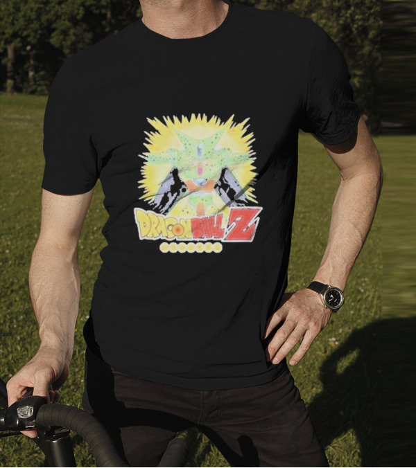 Cell Taiyoken Dragon Ball Z Reflective Power Burst T-Shirt