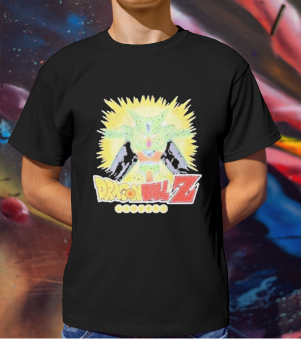 Cell Taiyoken Dragon Ball Z Reflective Power Burst T-Shirt