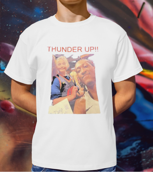 THUNDER UP Chet And Jdub Fan Moment T-Shirt